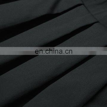 Grace Karin Women's Vintage Retro Pleated Black Cotton Skirt 7 Patterns CL010401-6 photo-5