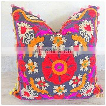 Boohho hippie suzani cushion cover embroidered pillow case