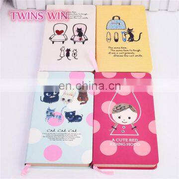 Colombia top sale school stationery items list with price wholesale cartoon nice paper notebooks with company logo