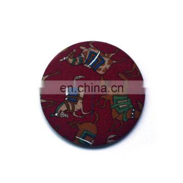 Chic animal printing pocket mirror for kids