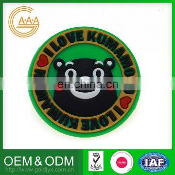 Wholesale Custom-Made Silicone Badge Eco-Friendly Cute Design Custom 3D Pvc Rubber Badges