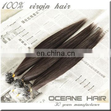 wholesale 6a grade 26 inch indian remy hair 1g nano ring hair extensions