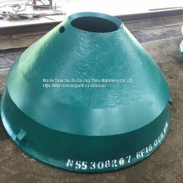 OEM Crusher Wear Spare Parts GP300s Bowl Liner Apply to Nordberg Crusher