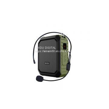 M800 IPX4 Waterproof Voice Amplifier with 4000mah Power Bank and Bluetooth Speaker