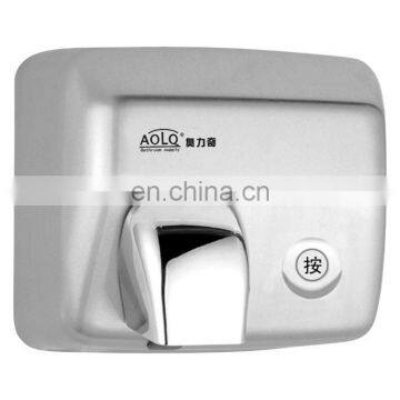 Bathroom Kitchen Stainless Steel High Speed Hot Hair Dryer Jet Air Manual Hand Dryer