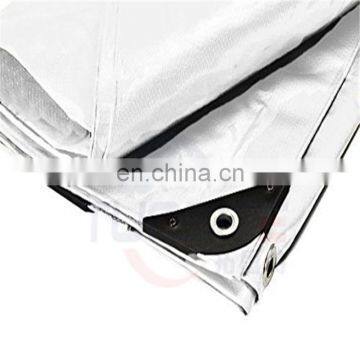 PE Laminated Multilayer Tarp Cover Silver / Black Heavy Duty Thick Material, Waterproof Tarpaulin Canopy Tent