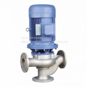 GWP Stainless steel vertical pipeline sewage pump