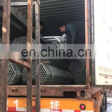 Hot sale  Q235B  Hot Dip  round Galvanized Steel Pipes and  Tube made in China