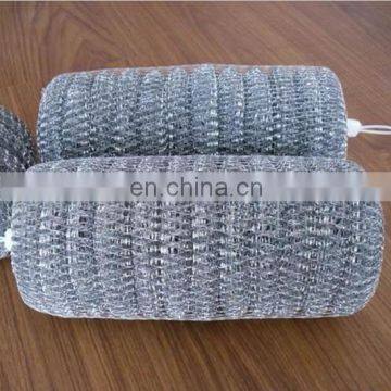 Net Bag Packing Galvanize Wire Mesh Pot Scourer /zinc coated scrubber / pot scourer