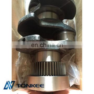 D7D D7E engine crankshaft EC290B forged steel crankshaft