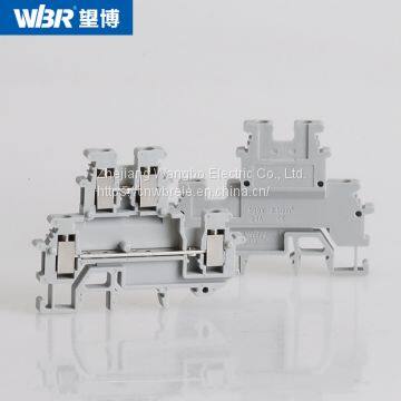 Multi Conductors Two Layer Screw UK Terminal Block MBKKB2.5