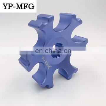 Professional High Precision Customized Purple Anodized Aluminum Metal Car Model