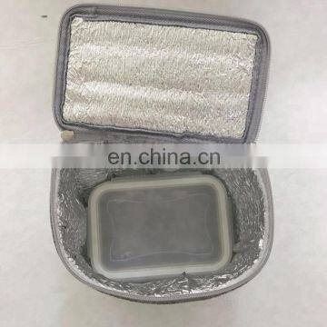 High Quality Felt Material Outdoor Picnic Lunch Bag photo-4