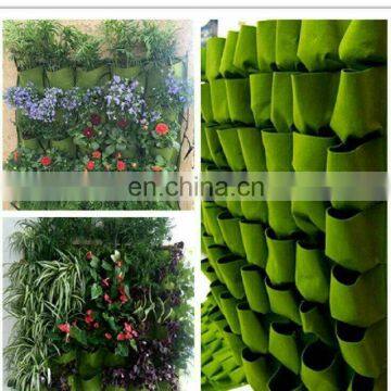 Lots Pockets Vertical Felt Plant Grow Container Bag for Wall Mount Garden photo-5