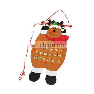 hot sale handmade felt advent calender