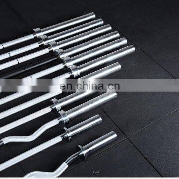 Hot Sale Home Gym Squat Rack Bumple Plate 2.2m Chrome 20kg Barbell Bar photo-2