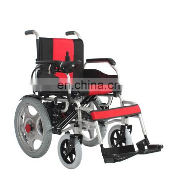 Handicapped Light Weight Mobility Electric Wheelchair Ready to Ship! Topmedi Folding Rehabilitation Therapy Supplies 44/49KG 10"