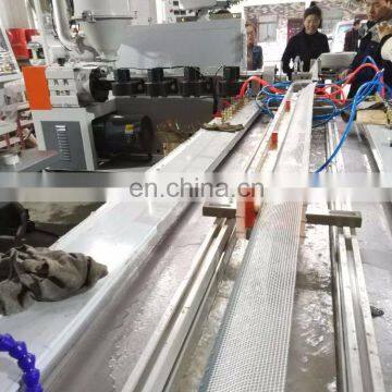 Plastic PVC Pipe Profile /Granules Extrusion Machine/Conical Twin Screw Extruder Equipment photo-4