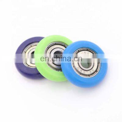 625 626 608 696 6201 bearing white nylon pulley sliding door roller bearing with plastic oem pulley wheels