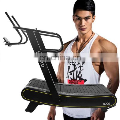 life fitness self- powered sports foldable new noble used qym equipment Curved treadmill & air runner with low price