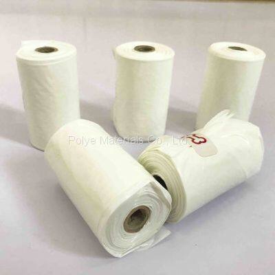 Pink Color Water Soluble Dog Poop Bags Flushable Dog Waste Bags 100% Biodegradable photo-4