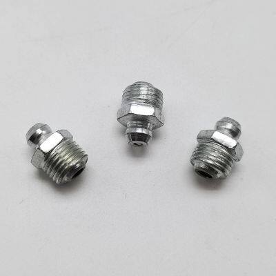 Auto parts zinc steel M10*1 straight nozzle, nozzle