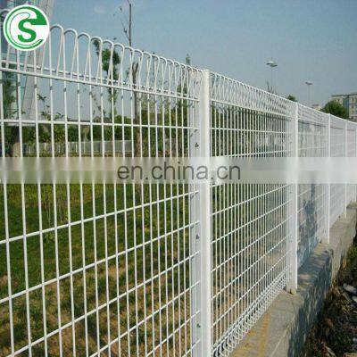 High Quality  Korean Style Roll Top Metal PVC/Powder Coated BRC Fence