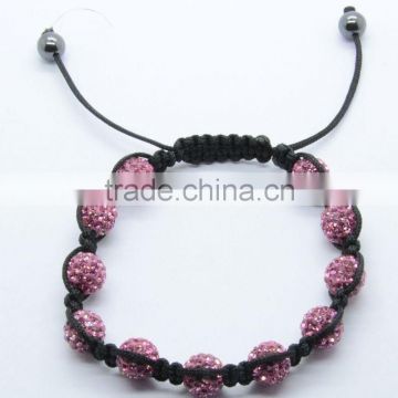 2012 Joya crystal pave ball beads bracelet gifts