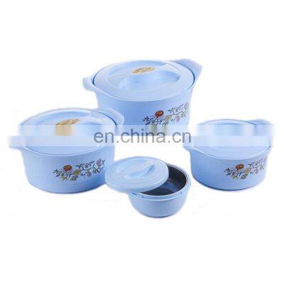 2.5L 1.5L 1.0L 0.3L 4PCS/Set Kitchen Metal Inner Hot Food Warmer Casserole