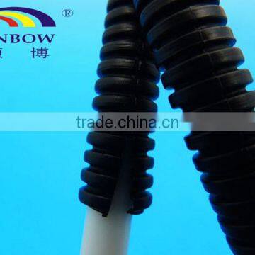 Polyamide PA Flexible Split Loom Corrugated Slit Tube Convoluted Conduit