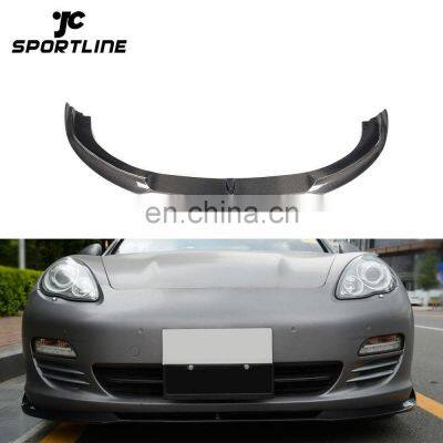 Car Carbon Fiber Front Diffuser Lip for Porsche Panamera S Sedan 4S Hatchback 4-Door 09-11 photo-2