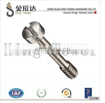 Aluminum Lathes Parts Shoulder Screws for Plastic Toys