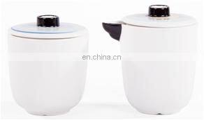 Nordic Line Simple Blue Ceramic Coffee Mug Tea Cup Dinner Plate Ceramic Cup For Porcelain Top-table Ware photo-3