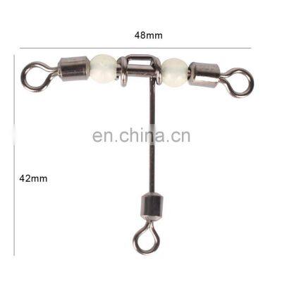 Wholesale Luminous Rolling Stainless Steel Joint Swivel Fishing photo-4