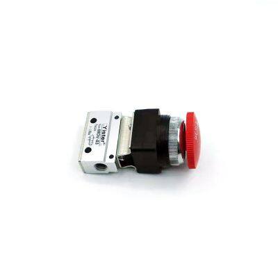 Mushroom Button Mechanical Control Valve MOV-03 Pneumatic Push Button Valve For Dump Truck photo-4