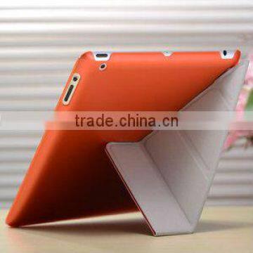 2015 Wholesale Hot selling Luxury design high quality stand pu leather flip case for ipad mini