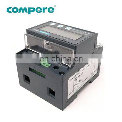 Single Phase M-bus Remote Control Din Rail Kwh Prepaid Electricity Meter photo-2