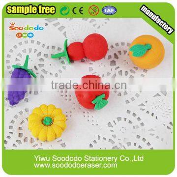 Fruit eraser stationery product