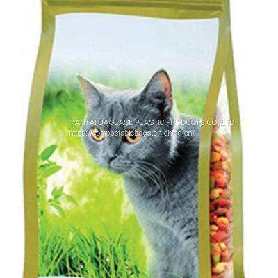 Bio, Eco, Compost, Square Bottom, Flat Bottom, Stand Up, Side Gusset, Zipper Top, With Window, Tear Notches photo-3