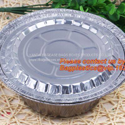 Aluminum Pans With Covers Disposable Food Containers Great For Baking, Cooking, Heating, Storing, Prepping Food photo-5