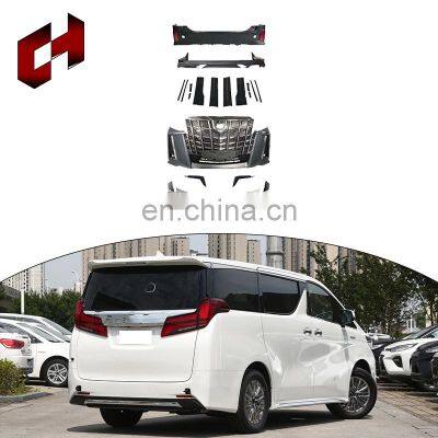 CH Factory Outlet Auto Bumpers Tuning Front Lip Support Splitter Rods Whole Bodykit For Toyota Alphard 2018-2020