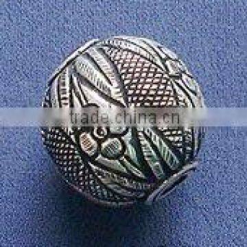 925 Sterling silver Handmade tibetan Beads