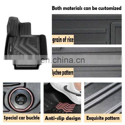 TPE Car Mats Suitable for Toyota Vesa Venza2022 2023 Car Special Mats Waterproof Trunk Mat photo-3