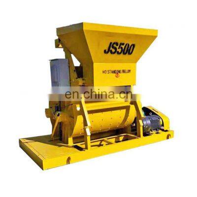 JS500 Multifunctional Diesel Concrete Mixer 250L With Great Price