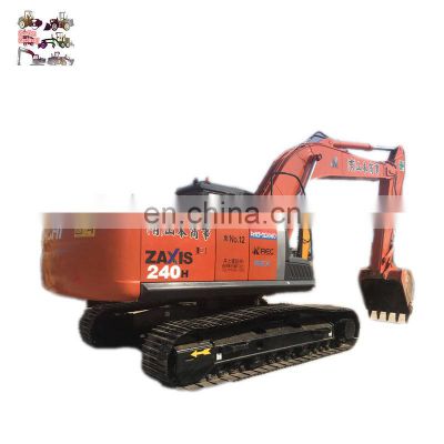 Second hand Japan original Hitachi ZX240 crawler excavator 25 ton  price low on sale in Shanghai China