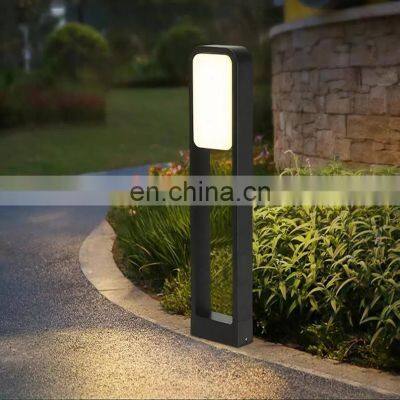 Flat Hole LED Aluminum Lawn Lamp Waterproof Outdoor Villa Garden COB Lawn Lights