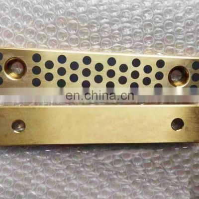 Injection Molding Machine Self Lubricating Sliding Graphite Impregnated Bronze Plate