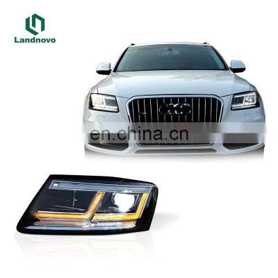 Landnovo Высококачественное полноценное LED-оборудование для передних динамических светодиодных фары для Audi Q5 Q5L 2010 - 2018 годов