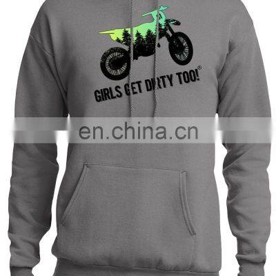 OEM Rubber Print Fitness Pullover Workout DIRT BIKE MOTOCROSS Biker Drawstring Man Sweatshirts Hoodies photo-2