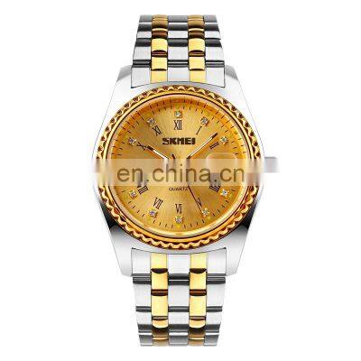 9098 wholesale skmei analog gold watch big dail quartz valentine watches